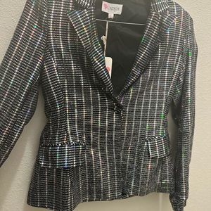 Shimmery Blazer (Azwell Boutique) SMALL